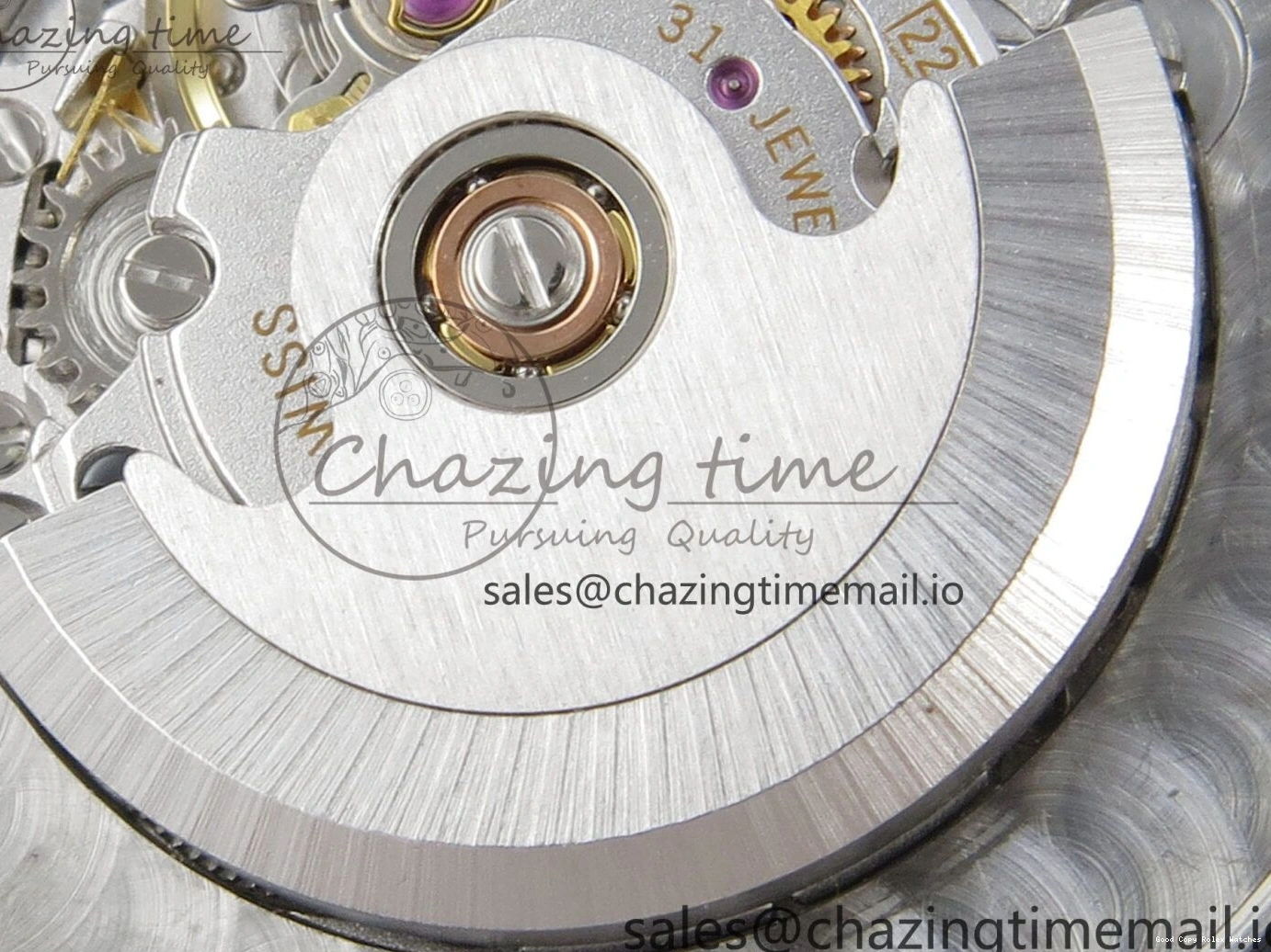 Good Copy Rolex Watches YG Diamonds Steel Bracelet 31 Jubilee THBF YG DateJust 1:1 Dial Edition Bezel SS 278383RBR 904L HZ Vibrant on Best 46 Diamonds Cal. 1220